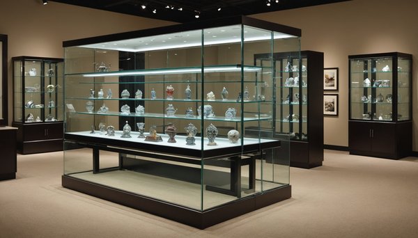 Vitrine en verre à petit prix : sublimez vos objets exposés !